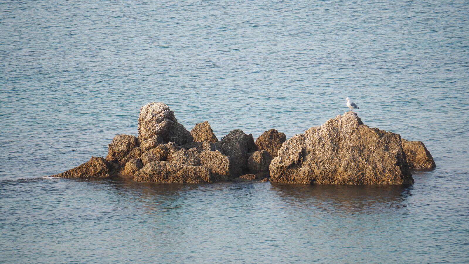 Rock islets off the Preveza coast